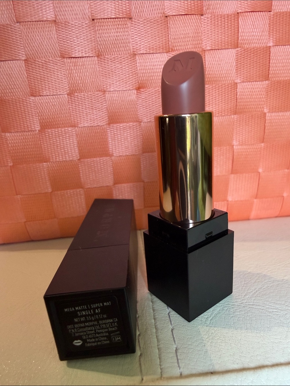 Morphe Neutral Mauve Matte Lipstick - Single AF